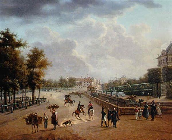 Scene De Rue Devant Les Invalides - view 1