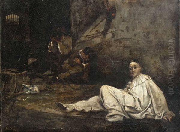 Pierrot Dans Une Geole - view 1