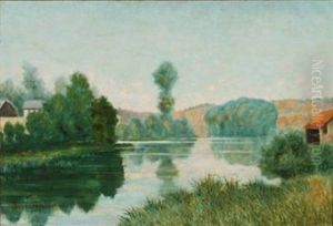 Summer Day At A River, France