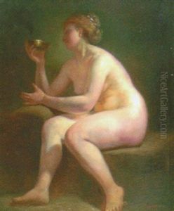 Gudinnan Tebe Matande Korp by Hugo Salmson