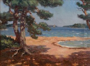 Summer Day By The Shore by Santeri Salokivi