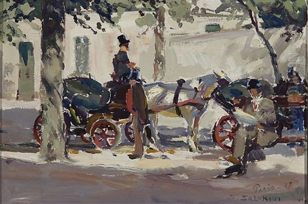 Carriage In Paris - view 1