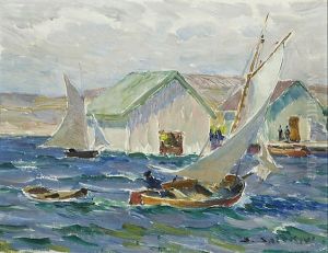 Boat Houses by Santeri Salokivi