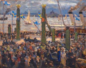 Gustav V Visiting Finland