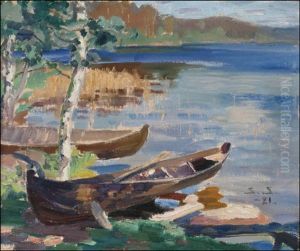 Veneita Rannalla by Santeri Salokivi