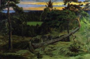Det Omkullfallna Tradet by Santeri Salokivi