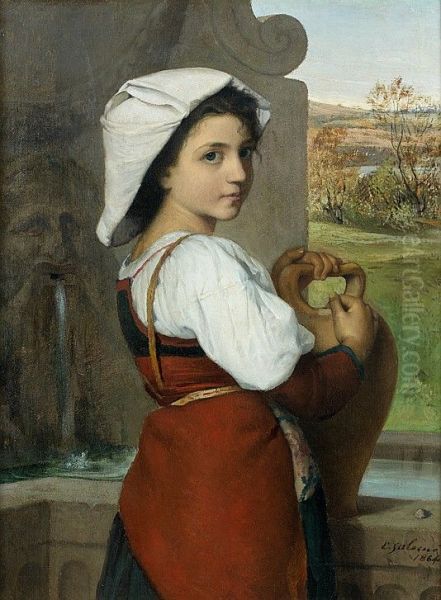 Jeune Italienne A L'amphore - view 1