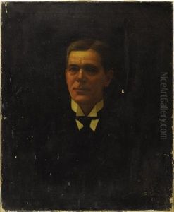 Portrait Of A Gentleman by Solomon Salomon
