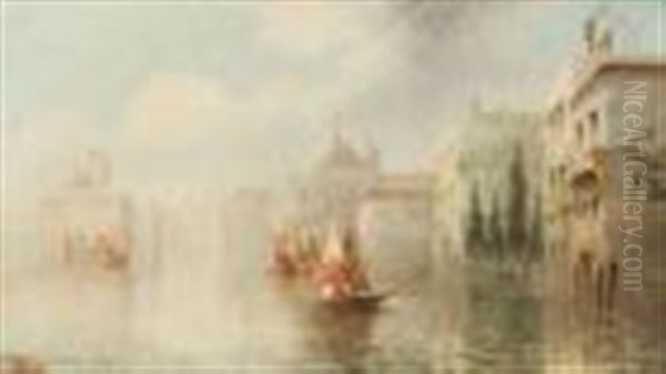 On The Grand Canal, Venice - view 1