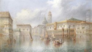 Capriccios Of Venetian Canals (2 Works)
