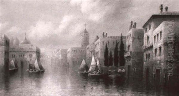 Sailing On The Canal - view 1