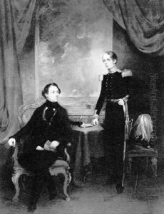 Portrait Of An Officer by William Salter