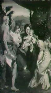 Dagen - Madonnan Med S:t Hieronymus                         Och S:ta Magsalena by William Salter