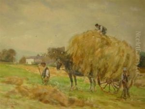 Saving The Hay by Frank Saltfleet