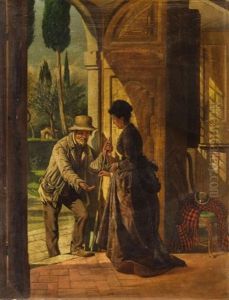 L'elemosina by Pietro Saltini