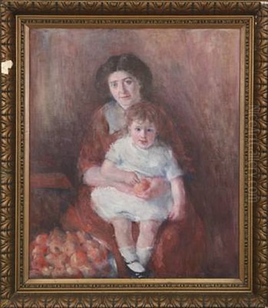 Portrait Of Mother And Child - view 1