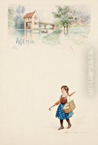 Projet De Menu by Firmin Bouisset