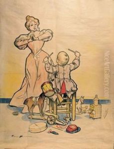 Im Kinderzimmer. Im Kinderzimmer.