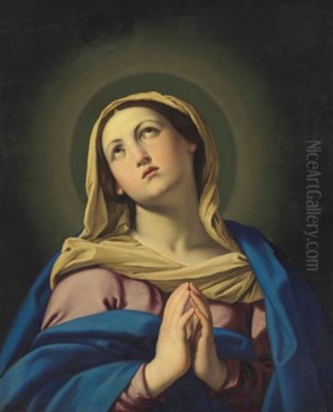 The Madonna In Prayer - view 1