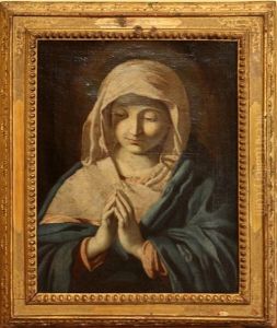 Portrait Of The Madonna by Giovanni Battiata Salvi, Il Sassoferrato