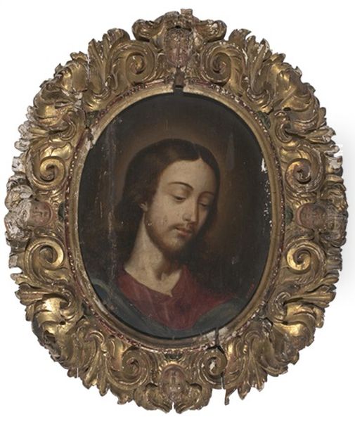 Bustos De Cristo Y De La Virgen Maria - view 1