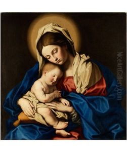 Madonna Mit Dem Schlafenden Jesuskind Madonna Mit Dem Schlafenden Jesuskind