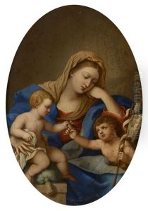 La Vierge A L'enfant Avec Saint Jean-baptiste La Vierge A L'enfant Avec Saint Jean-baptiste