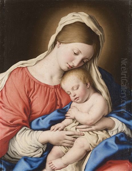 Madonna Con Bambino Dormiente - view 1