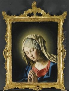 The Madonna Annunciate by Giovanni Battiata Salvi, Il Sassoferrato