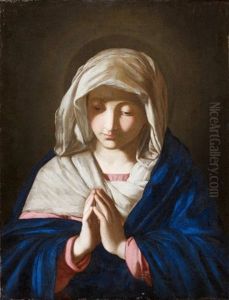 La Vierge En Prieres by Giovanni Battiata Salvi, Il Sassoferrato
