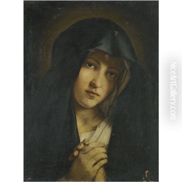 The Virgin At Prayer - view 1