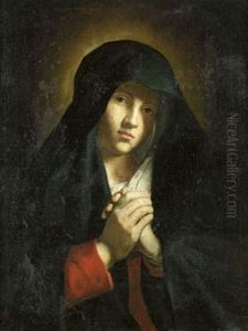 Vierge En Priere by Giovanni Battiata Salvi, Il Sassoferrato