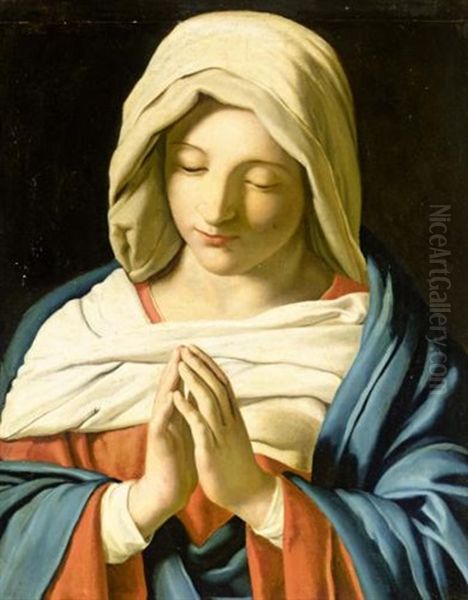 The Virgin At Prayer - view 1