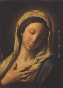 The Madonna by Giovanni Battiata Salvi, Il Sassoferrato
