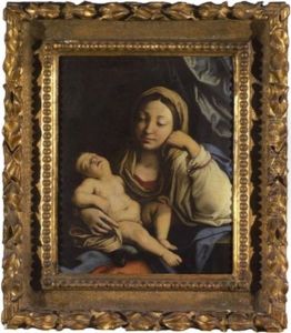 Madonna Mit Kind by Giovanni Battiata Salvi, Il Sassoferrato