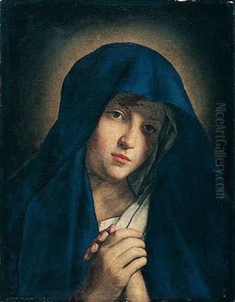 The Madonna At Prayer (known As The Mater Dolorosa) - view 1