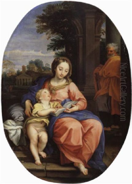 Die Heilige Familie In Freien - view 1