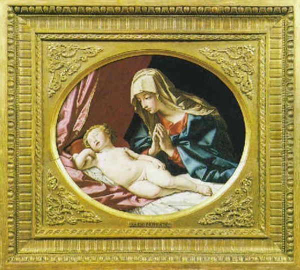 La Madonna Col Bambino Addormentato - view 1