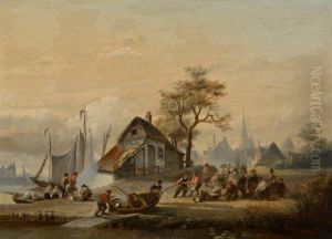 Port Anime by Francois-Jean-Louis Boulanger