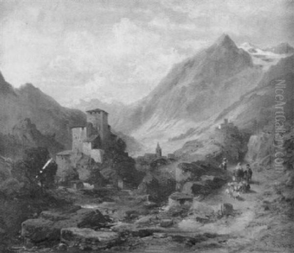 Blick Auf Schlos Rendelstein In Tirol - view 1