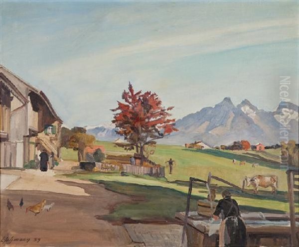 Les Colombettes, Apres-midi D'automne, Fribourg - view 1