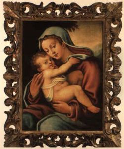 The Madonna And Child by Orazio Samacchini