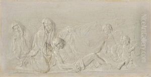 Trompe-l'oil Of A Stone Frieze