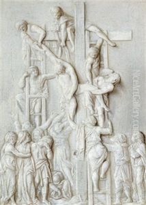 Die Kreuzabnahme by Caspar Franz Sambach
