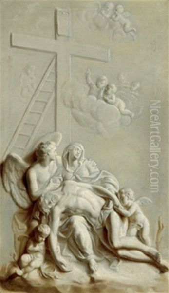 Pieta Mit Engeln - view 1