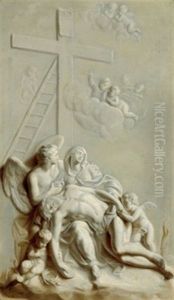 Pieta Mit Engeln