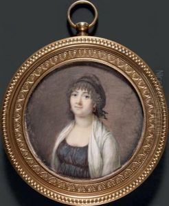 Portrait De Jeune Femme, En Buste De Trois-quarts Vers La Gauche