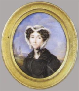 Portrat Charlotte Sophie Du Vivier Von Fontenay by Jean Baptiste Sambat