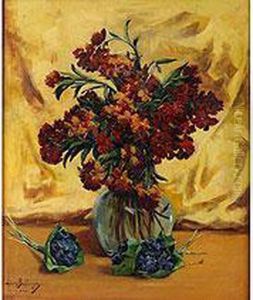 Blumenstilleben by Louis Boulanger