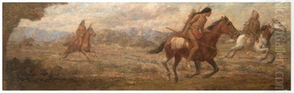 The Buffalo Hunt - view 1